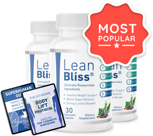 LeanBliss - 3 Bottles + 2 Ebooks
