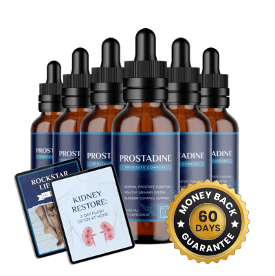 Prostadine - 6 Bottles + 2 Ebooks