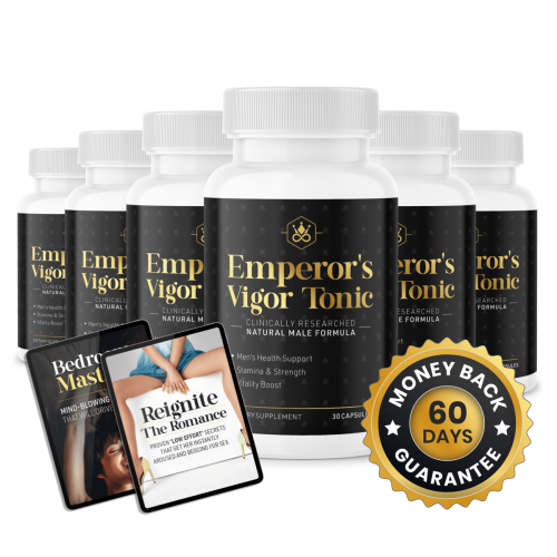 Emperor's Vigor Tonic - 6 Bottles + 2 Ebooks