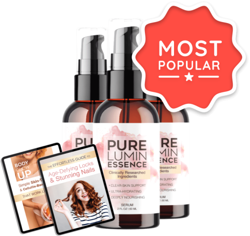 PureLumin Essence - 3 Bottles + 2 Ebooks