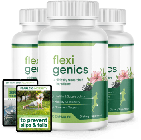 Flexigenics - 3 Bottles + 2 Ebooks