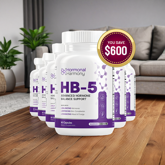 HB-5 (Hormonal Balance 5) - 6 month supply