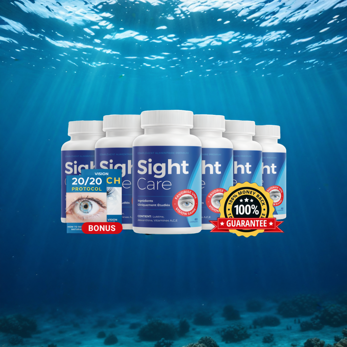 SightCare - 6 Bottle Limited Time Discount + 2  Bonuses
